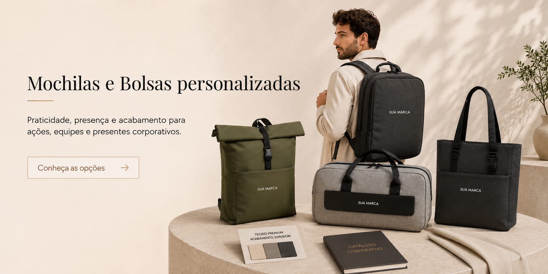 Sacolas ecológicas personalizadas
